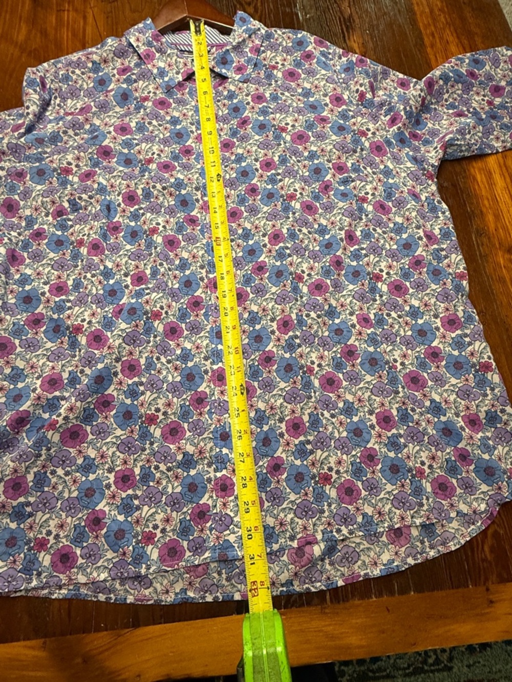 Talbots lightweight floral cotton blouse 2X - Picture 10 of 10